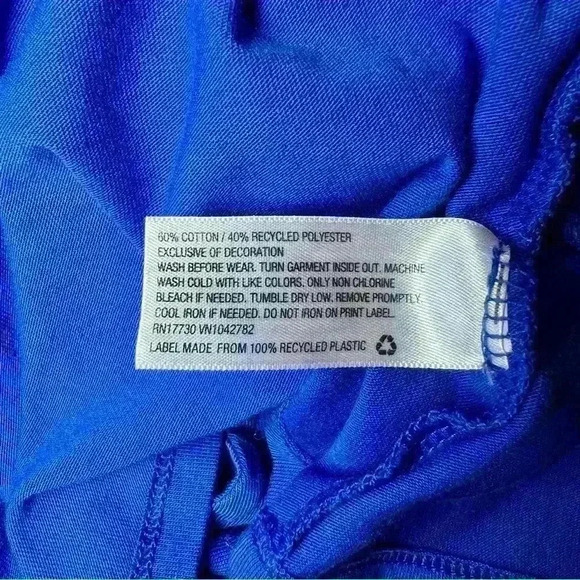 NWT Cat & Jack Girls Blue Romper Size Medium (8) - Picture 8 of 9